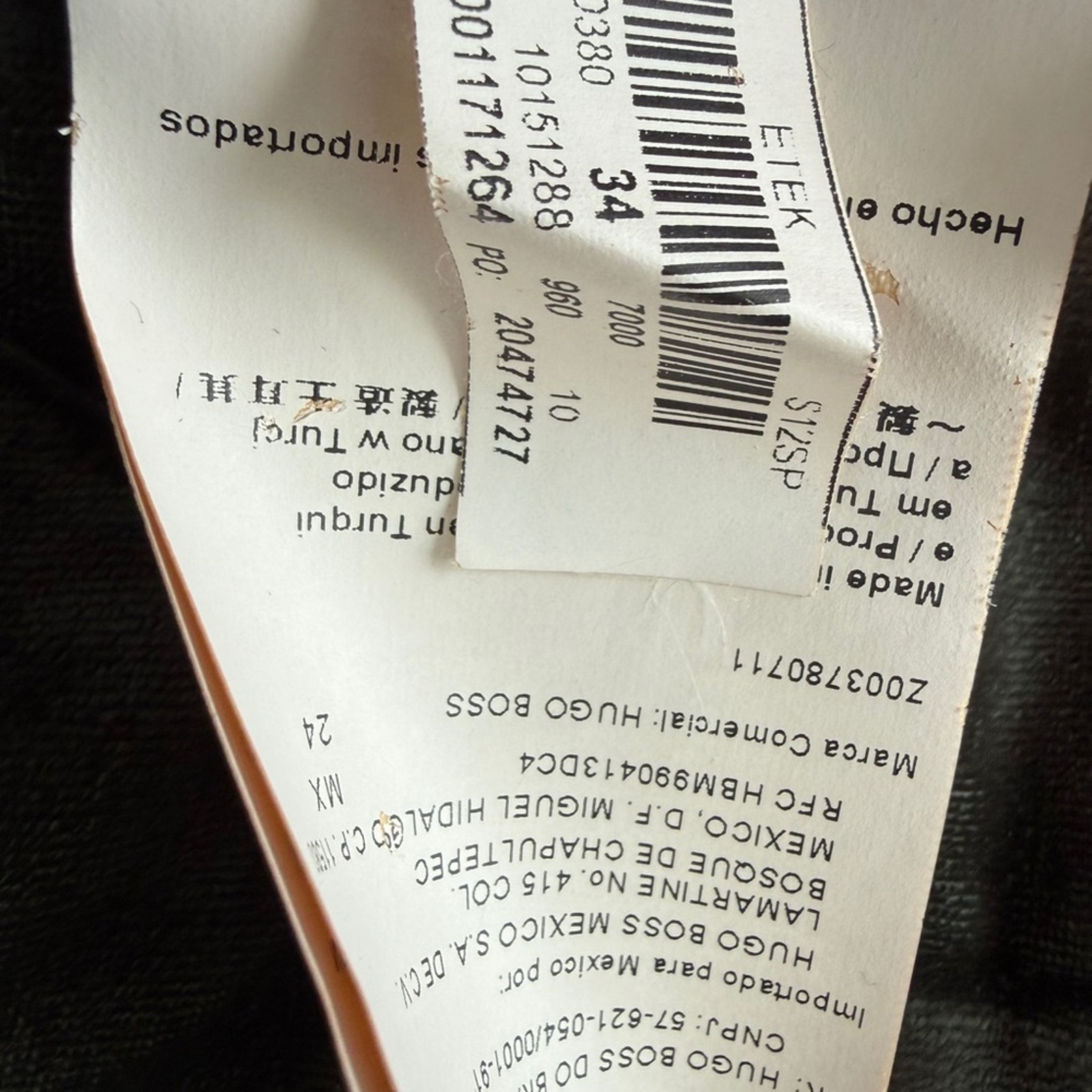 Hugo Boss Elegant Black Skirt Size 34 — image 3 of 3